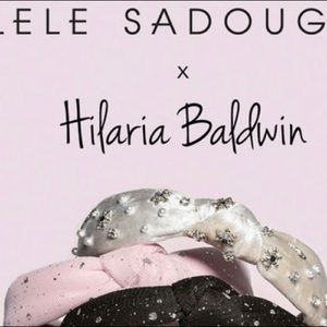 ISO Hilaria Baldwin x Lele Sadoughi KIDS headbands